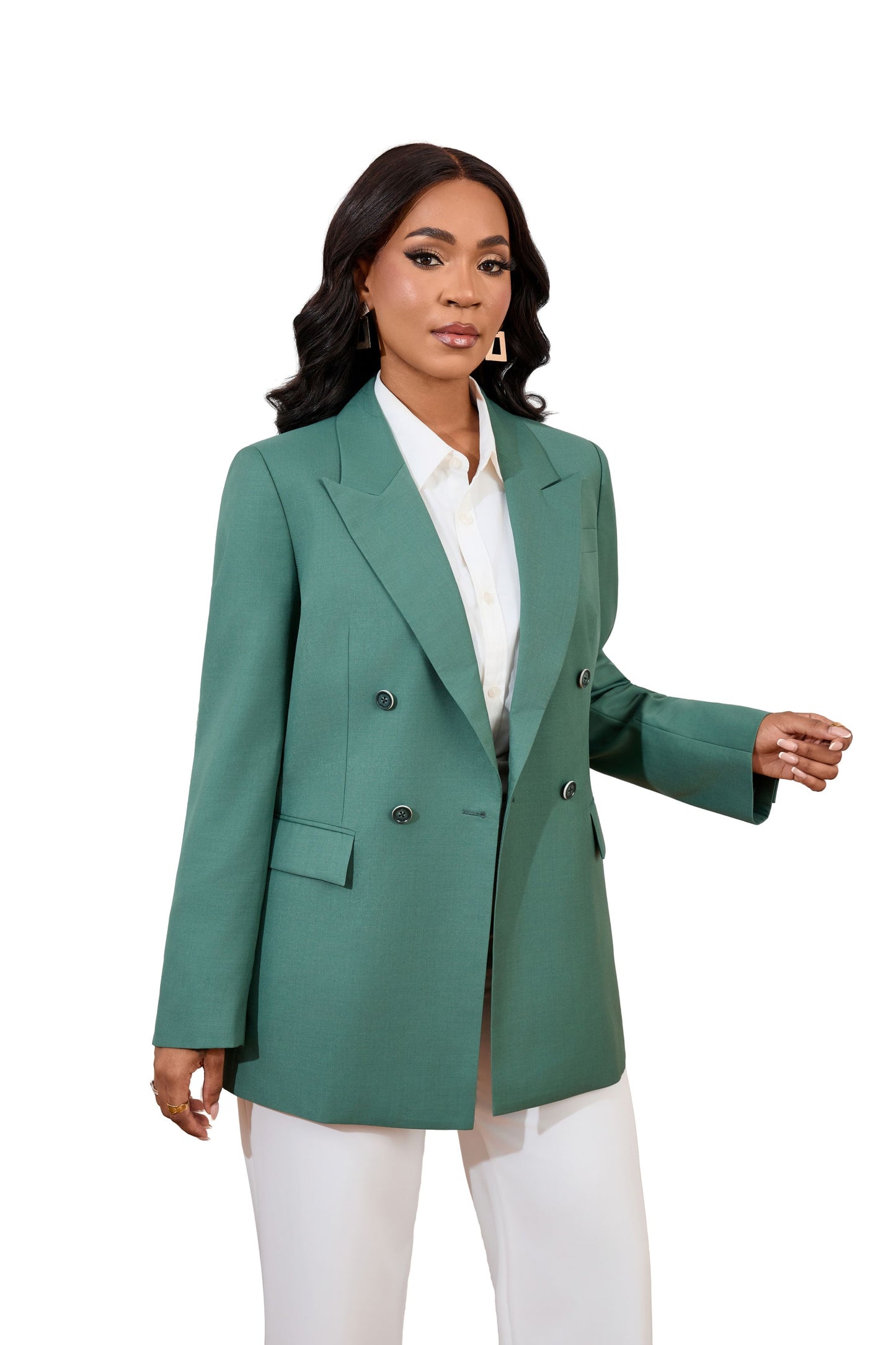 Women’s Double-Breasted Blazer