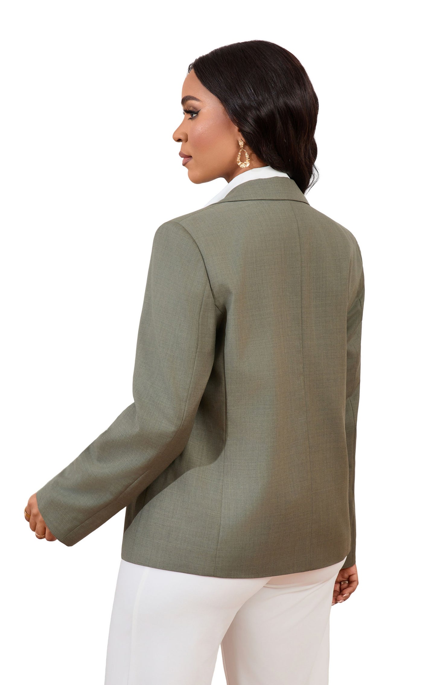 Women’s Classic Wool-Nylon Blazer