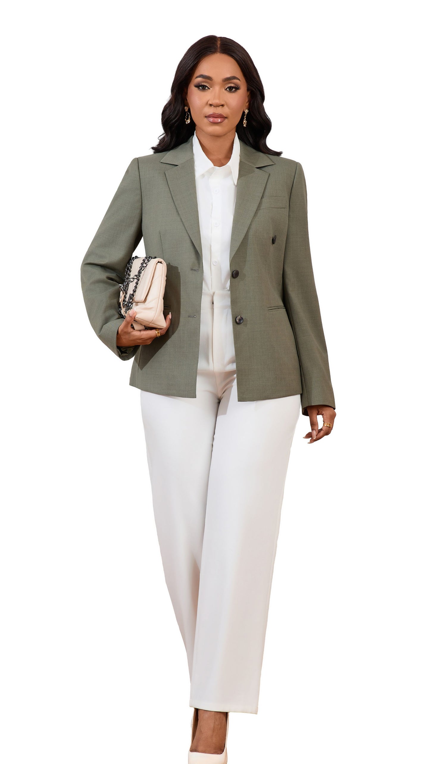 Women’s Classic Wool-Nylon Blazer