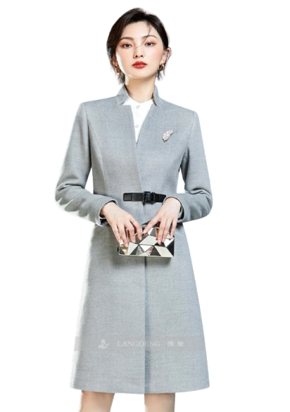 Women’s Belted Wool Coat Series | Elegant Tailored Overcoats for Business & Formal Wear