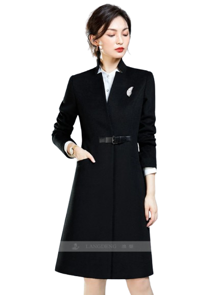 Women’s Belted Wool Coat Series | Elegant Tailored Overcoats for Business & Formal Wear