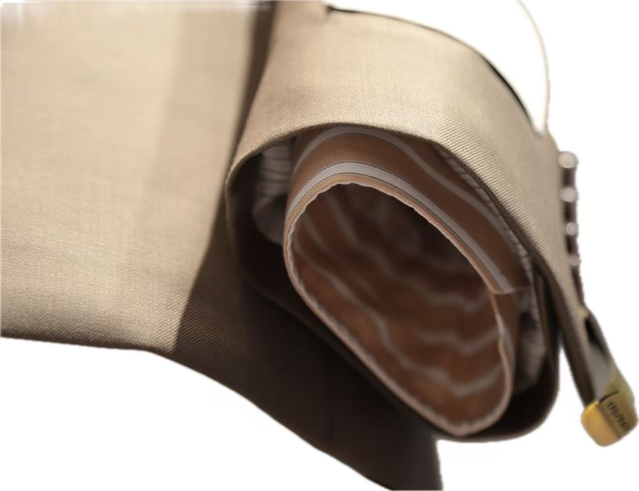 Brown Wool Business Suit