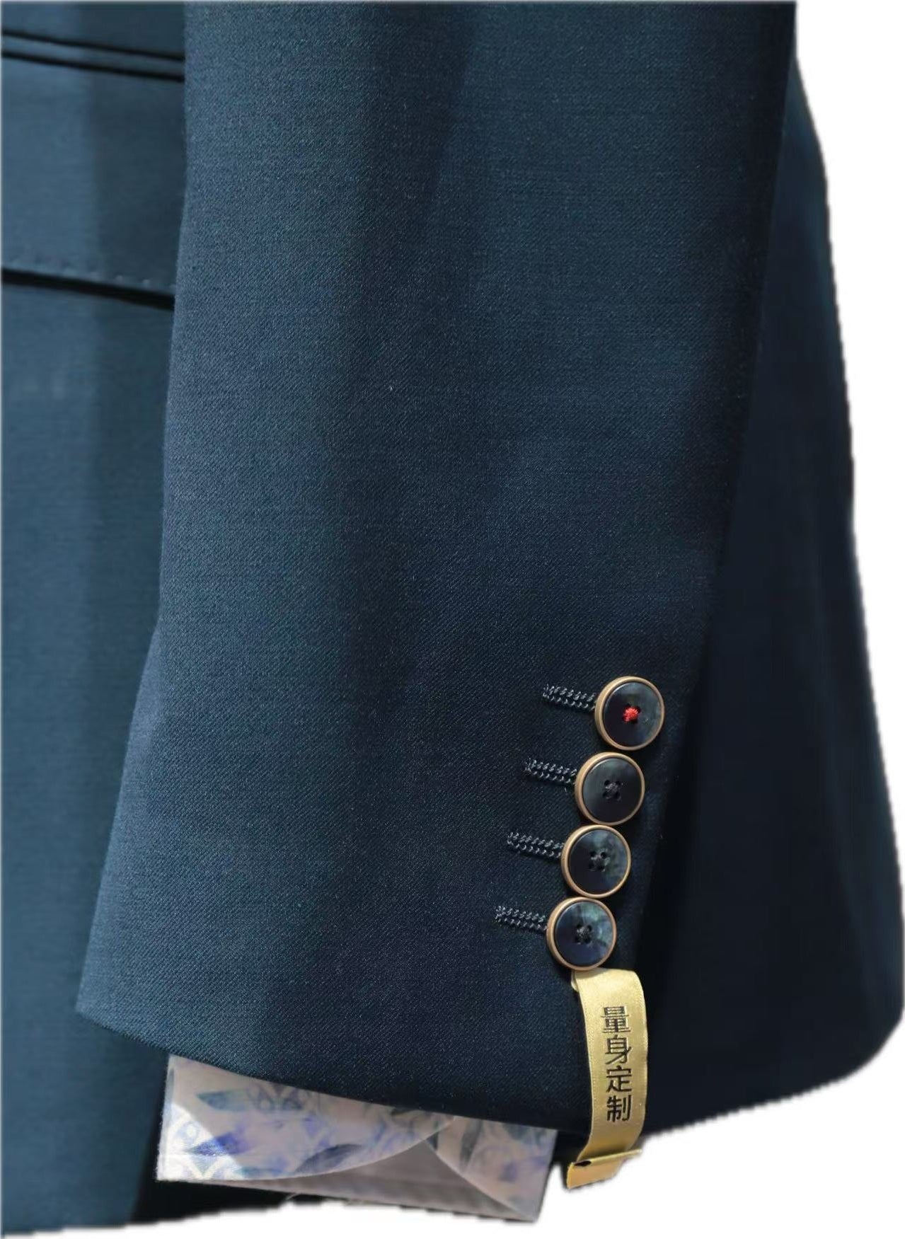 Slim Fit Teal Blue Business Suit