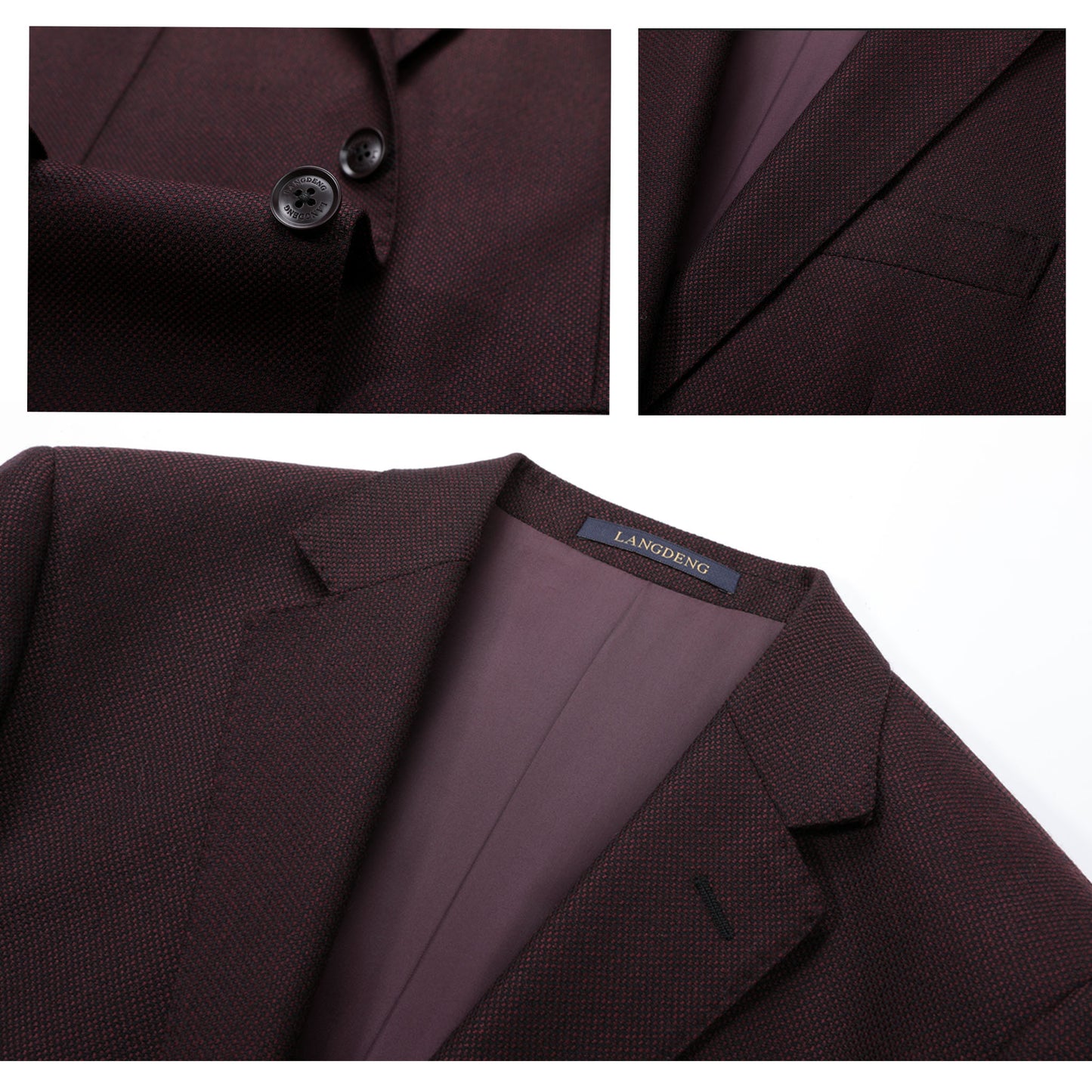 Tailored Wool Business Blazer