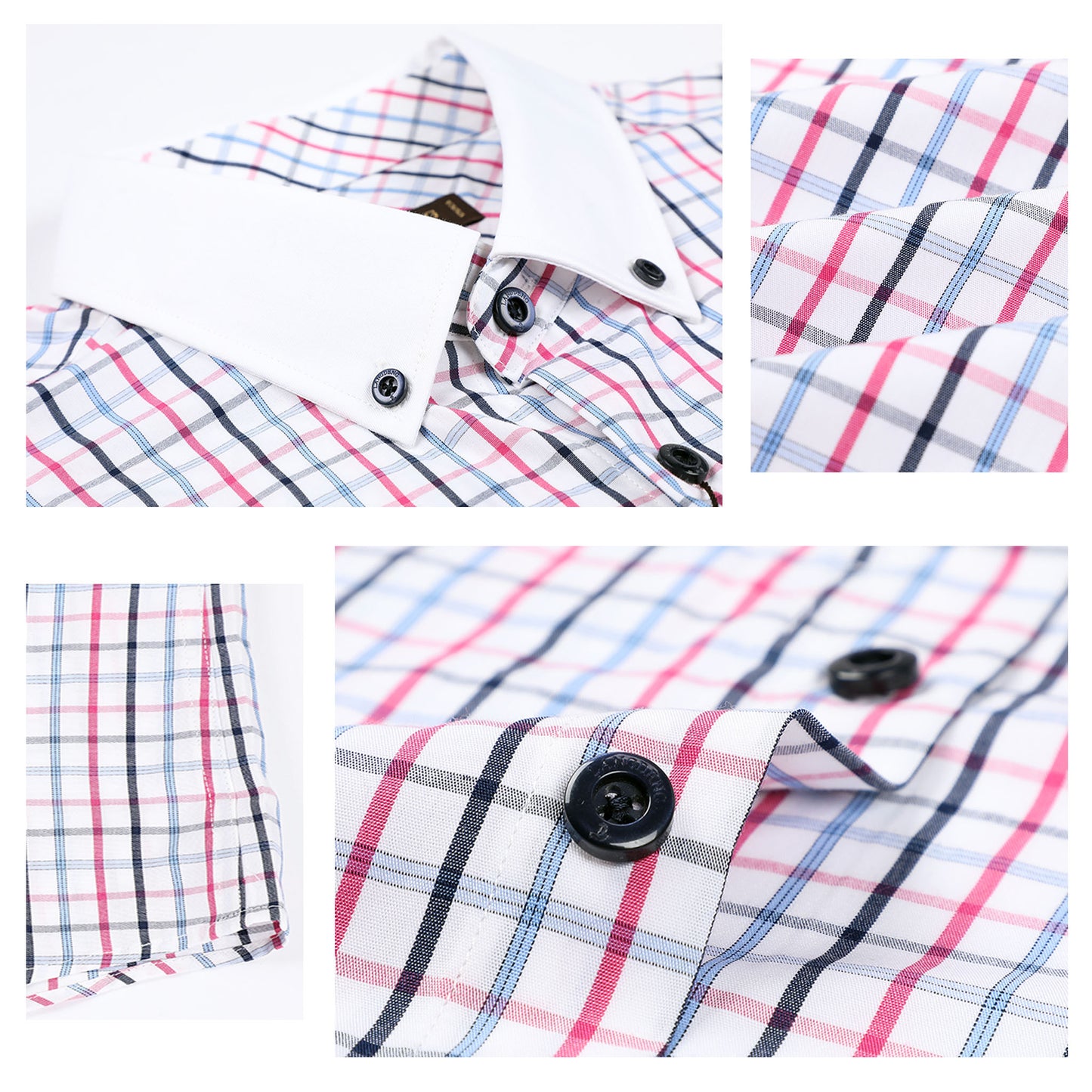 Casual Check Short-Sleeved Shirt