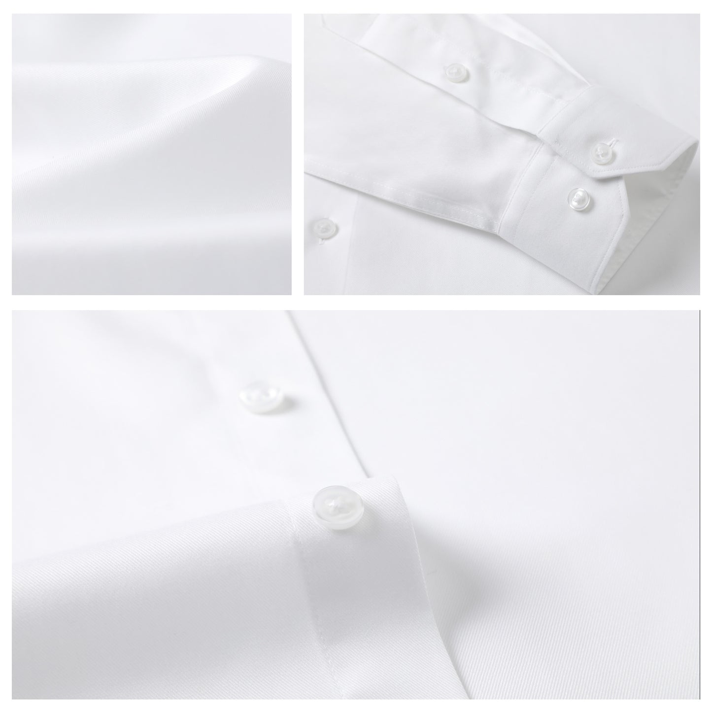 Chemise en coton sergé premium pour homme