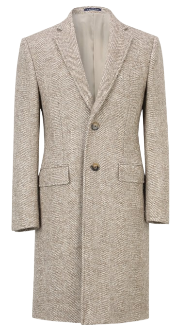 Series Men’s Tailored Wool Overcoat