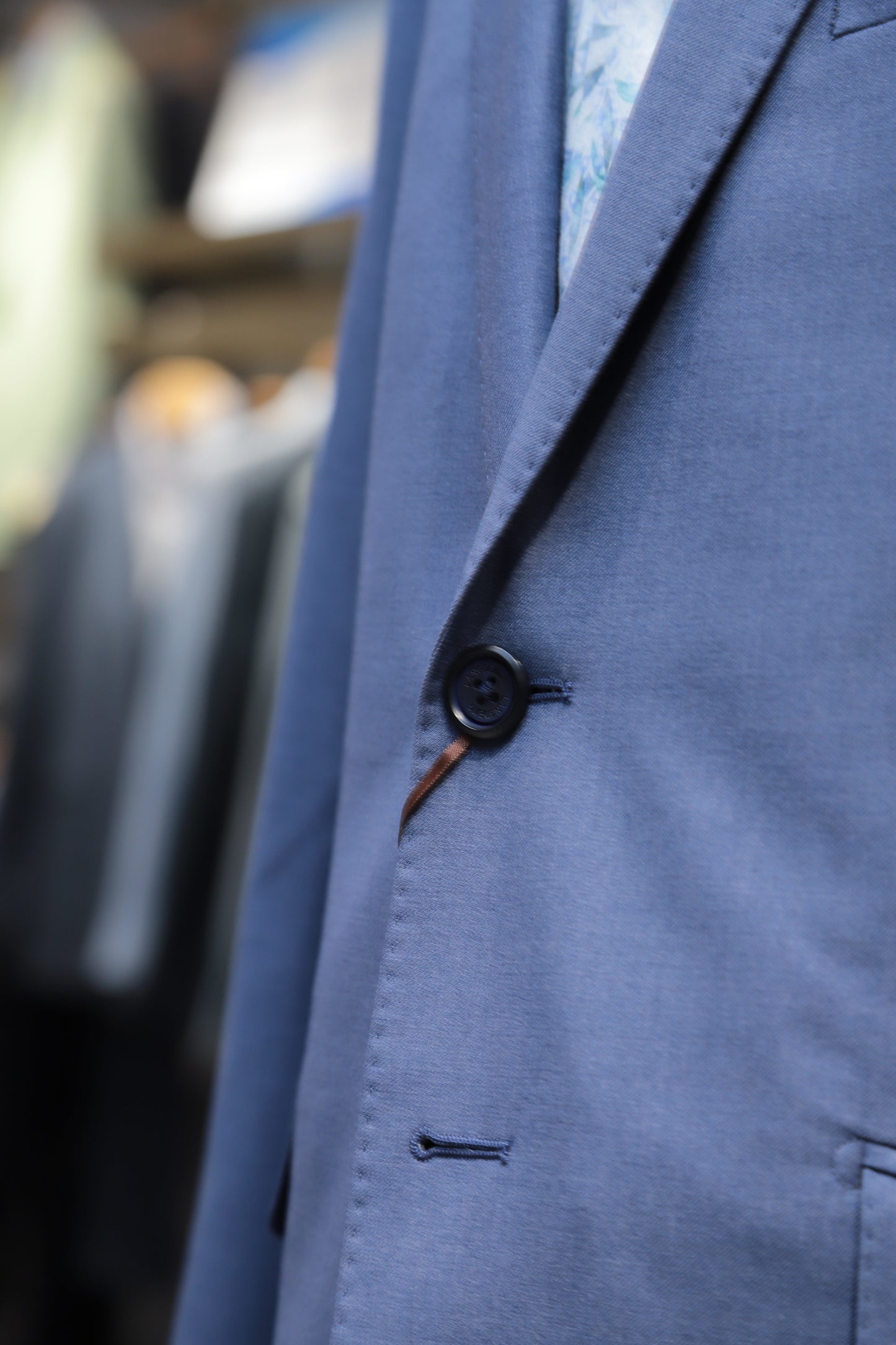 Classic Blue-Grey Business Suit