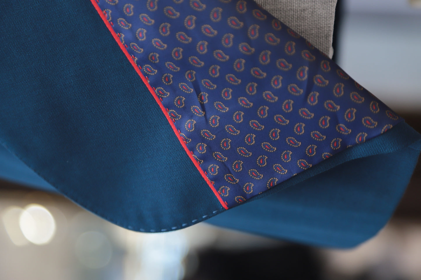 Slim Fit Teal Blue Business Suit