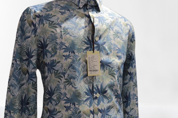 Men’s Printed Cotton Shirt