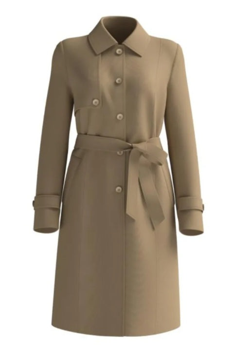Classic Belted Trench Coat