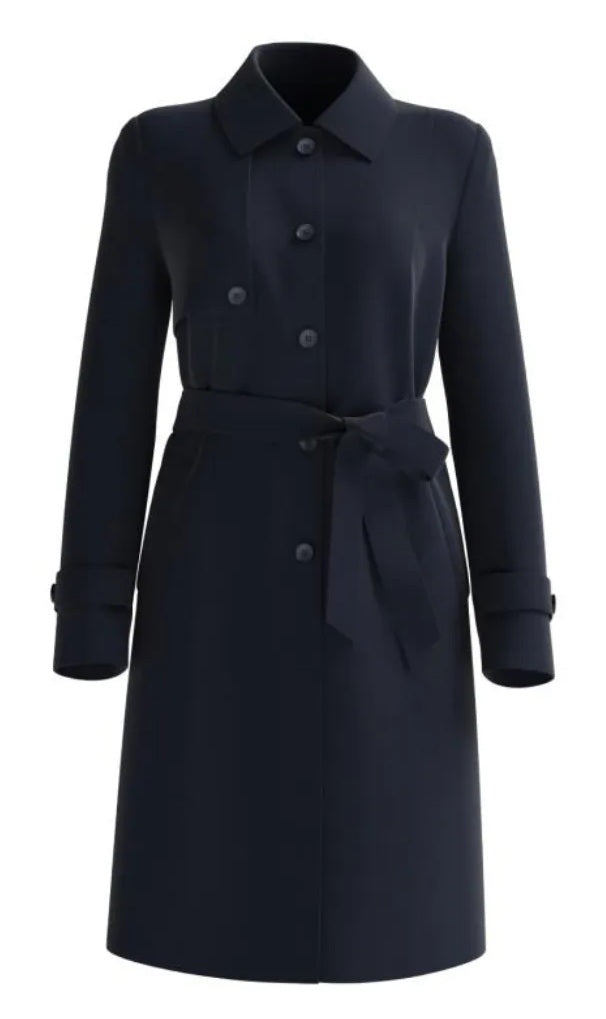 Classic Belted Trench Coat