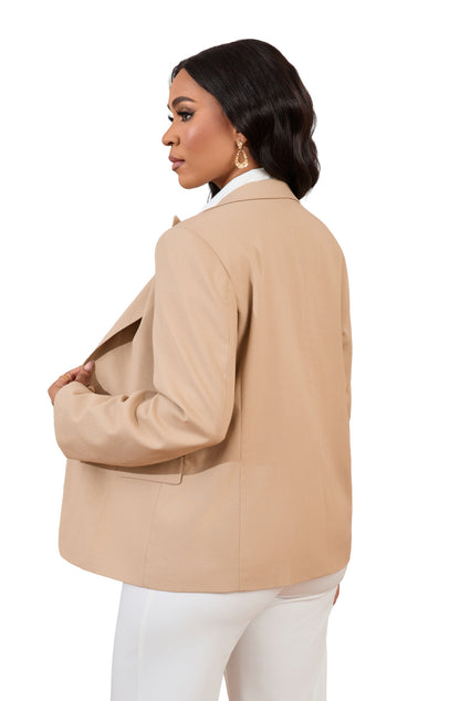 Women’s Tailored Single-Breasted Blazer
