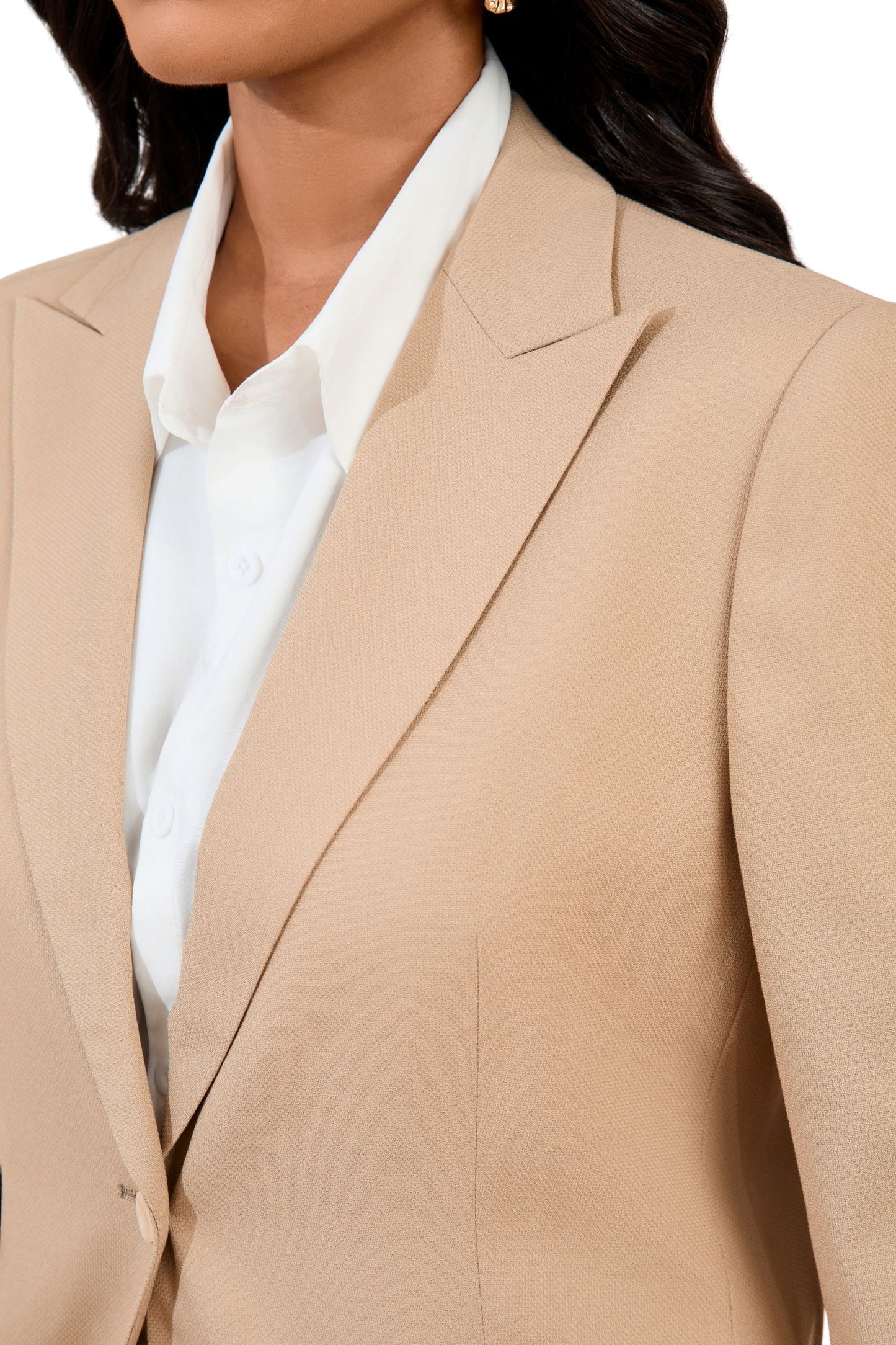 Women’s Tailored Single-Breasted Blazer