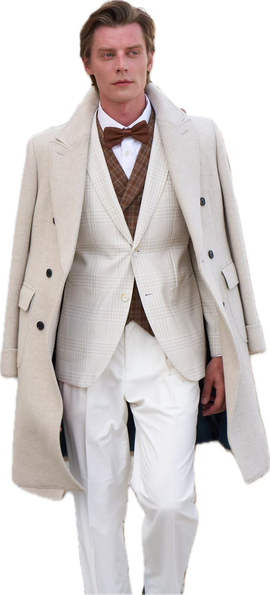 Wool Check Blazer