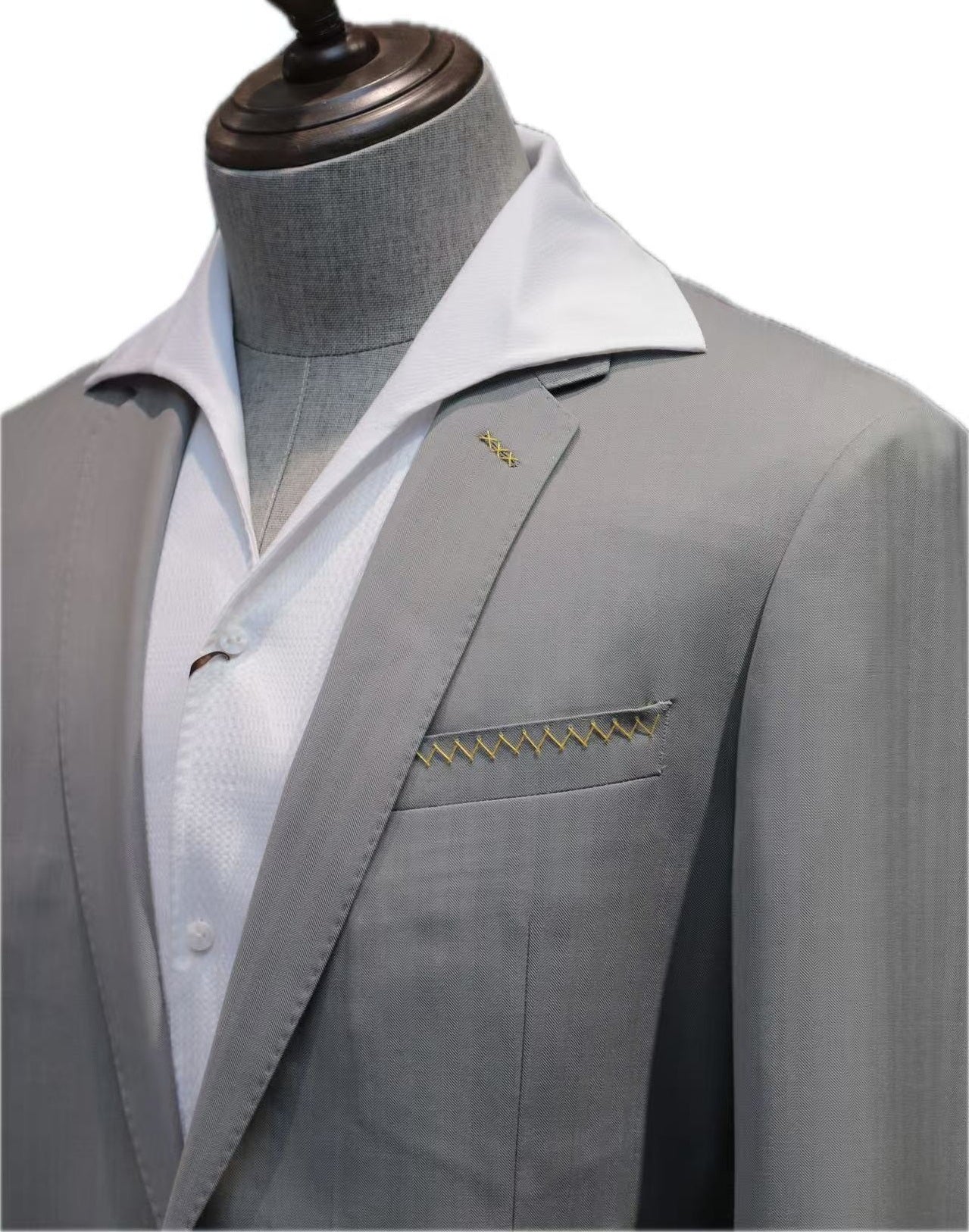 Wool Blend Casual Suit Jacket