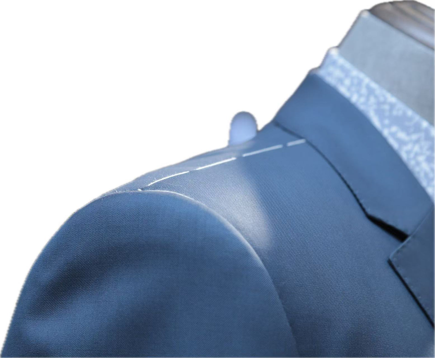 Classic Deep Blue-Green Wool Business Suits