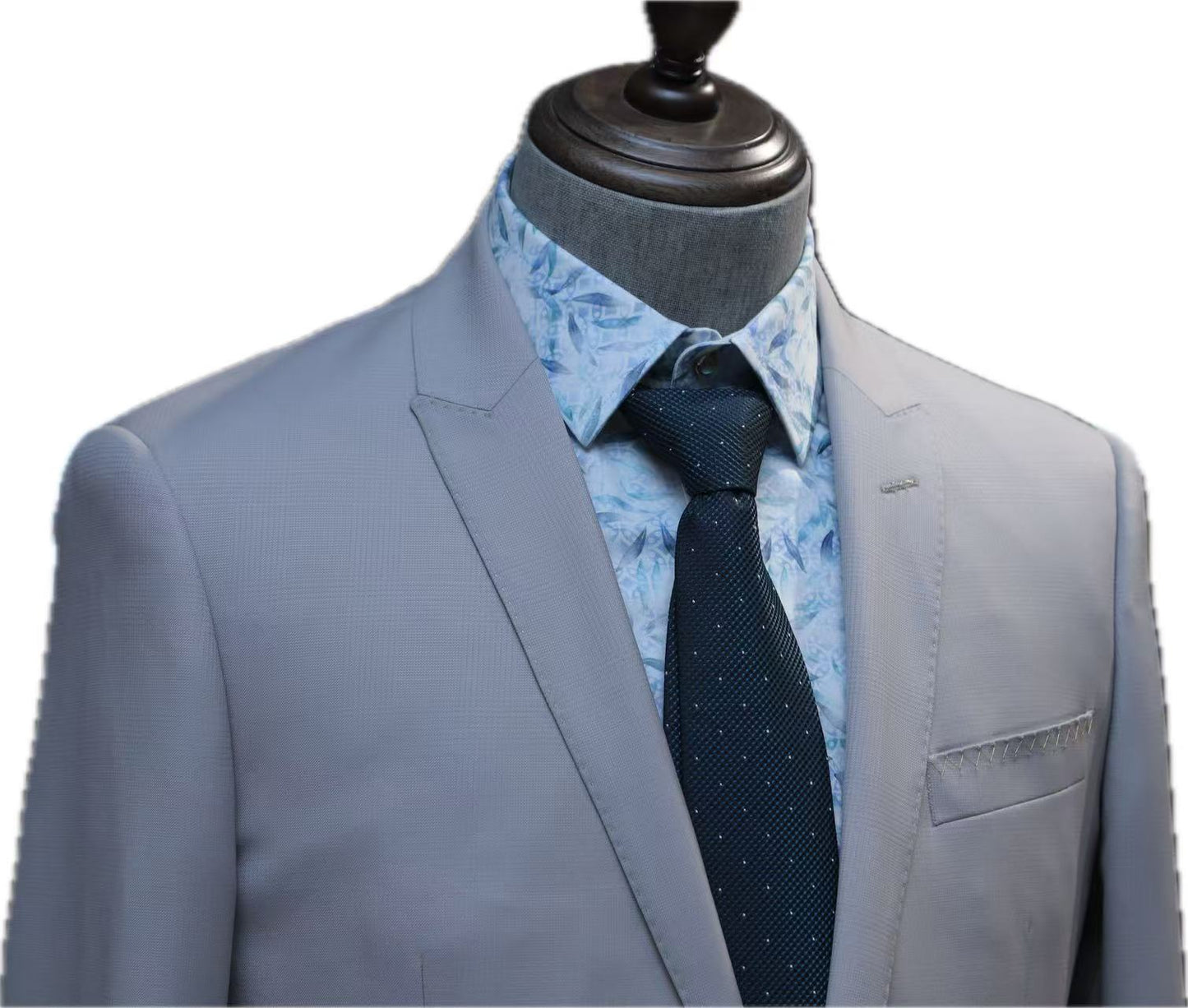 Classic Khaki Checked Business Suit