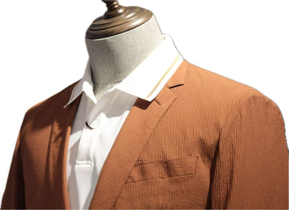 Textured Unlined Stretch Jacket