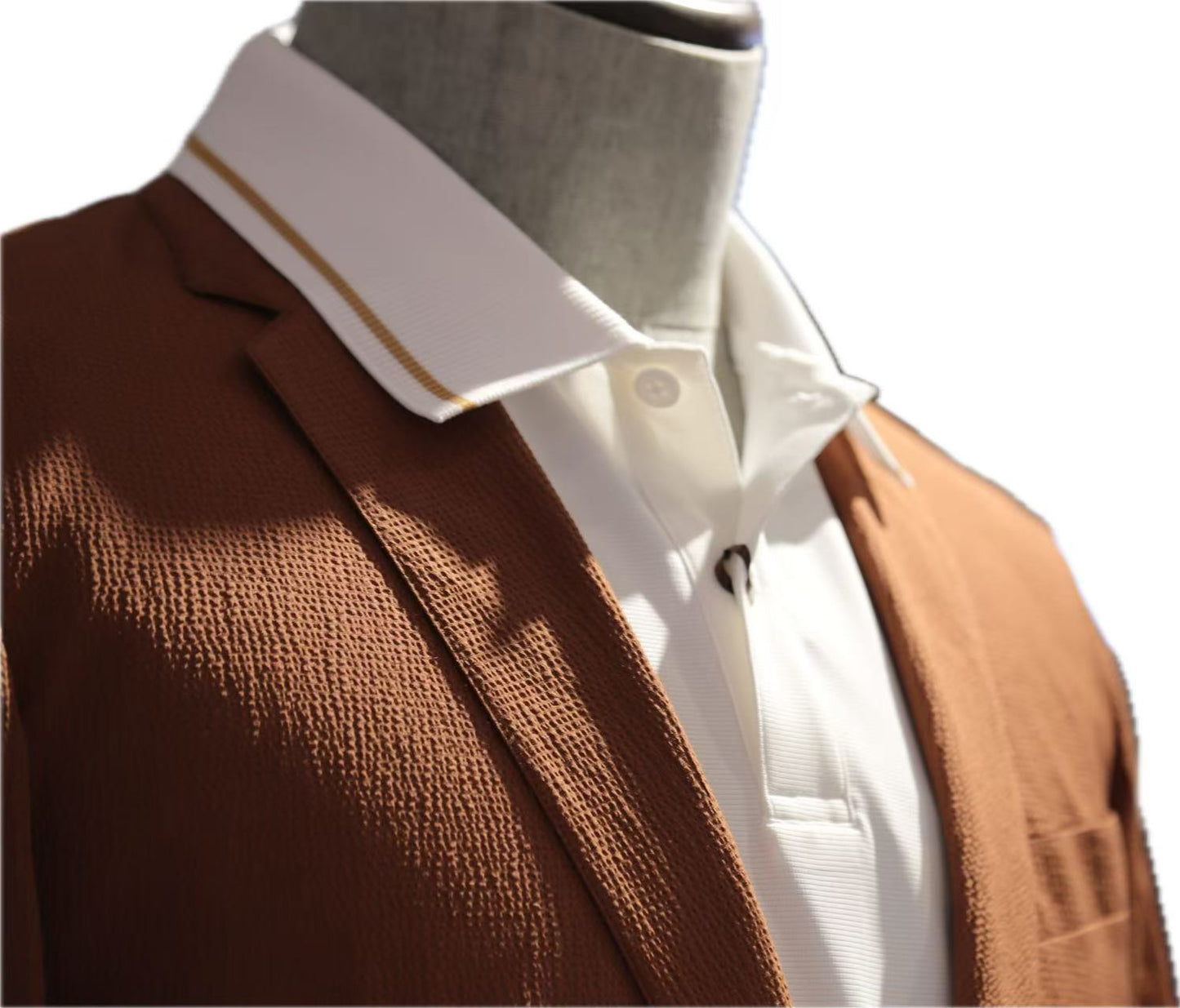 Textured Unlined Stretch Jacket