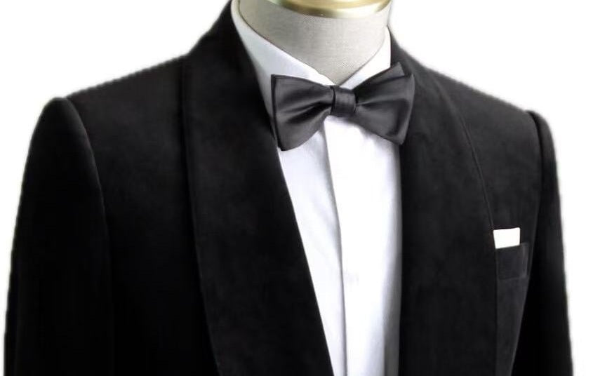 Black Velvet Tuxedo Jacket | Men’s Wedding & Formalwear