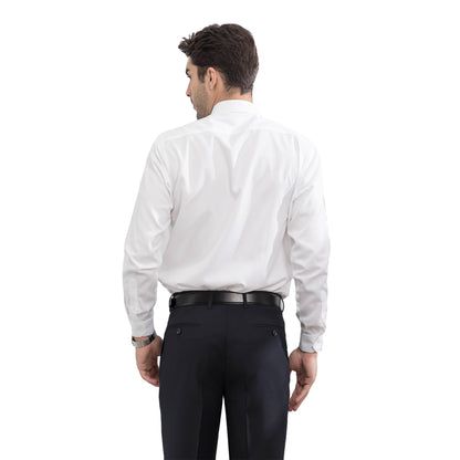 Chemise en coton sergé premium pour homme