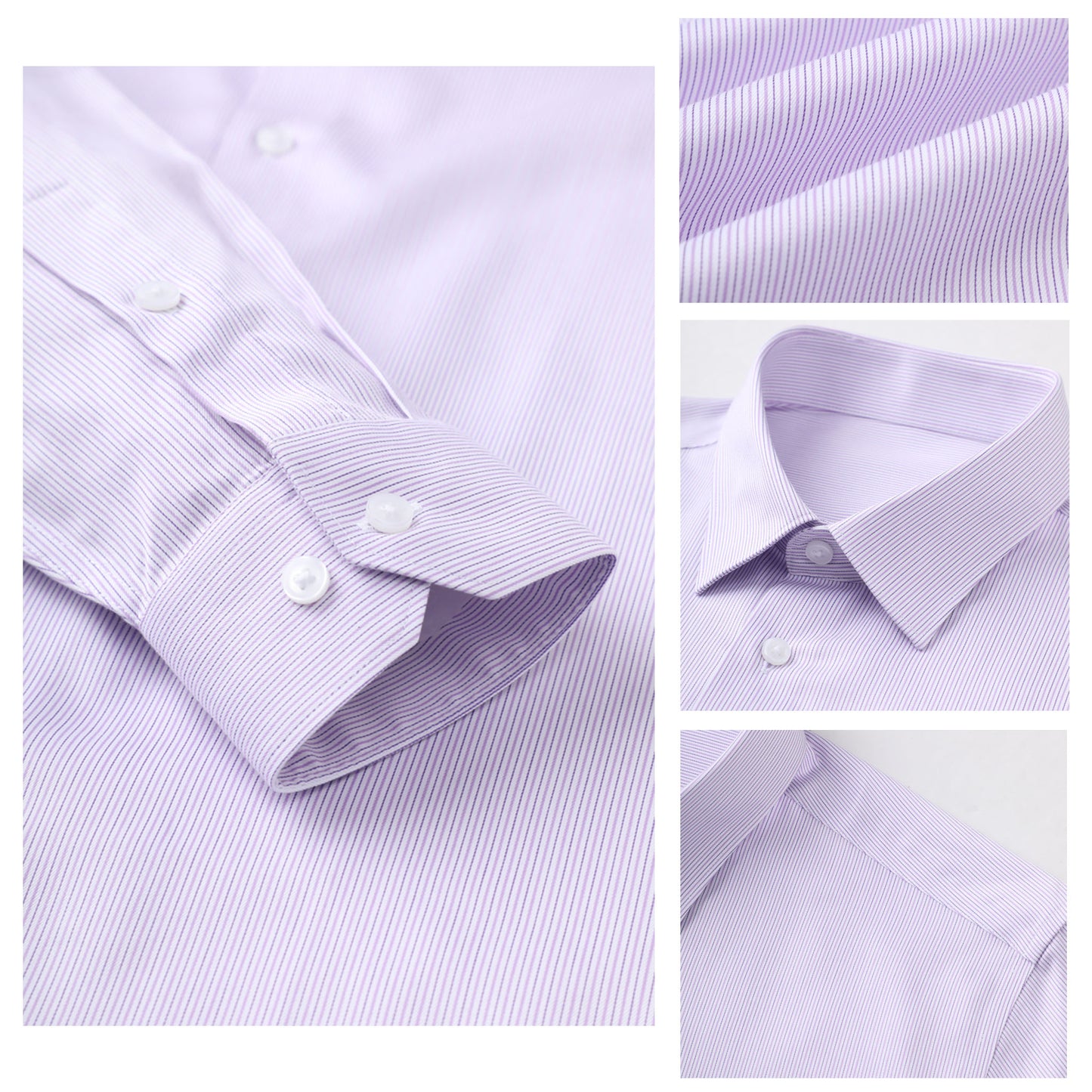 Casual Striped Shirt in 100% Cotton