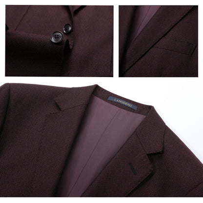 Tailored Wool Business Blazer