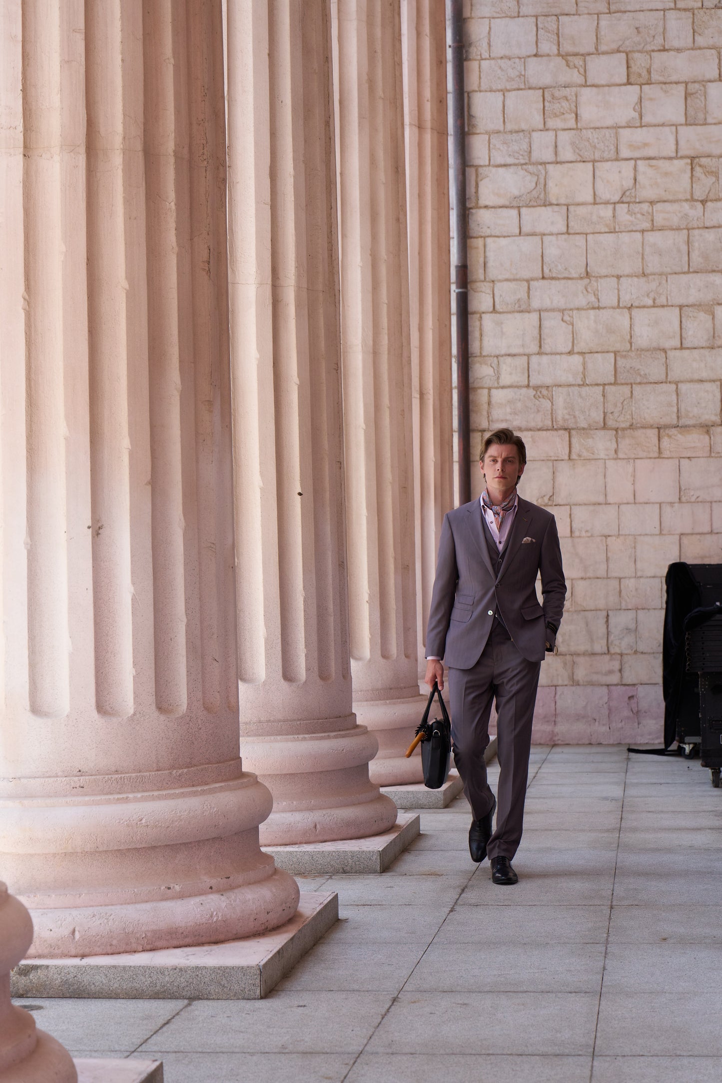Luxury Wool Three-Piece Suit