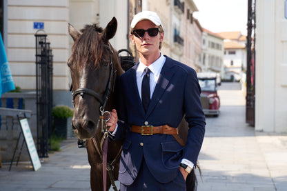 Equestrian Wool Blend Suit