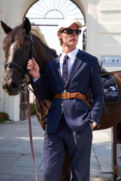 Equestrian Wool Blend Suit