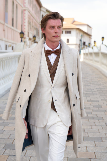 Wool Check Blazer