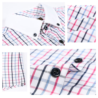 Casual Check Short-Sleeved Shirt