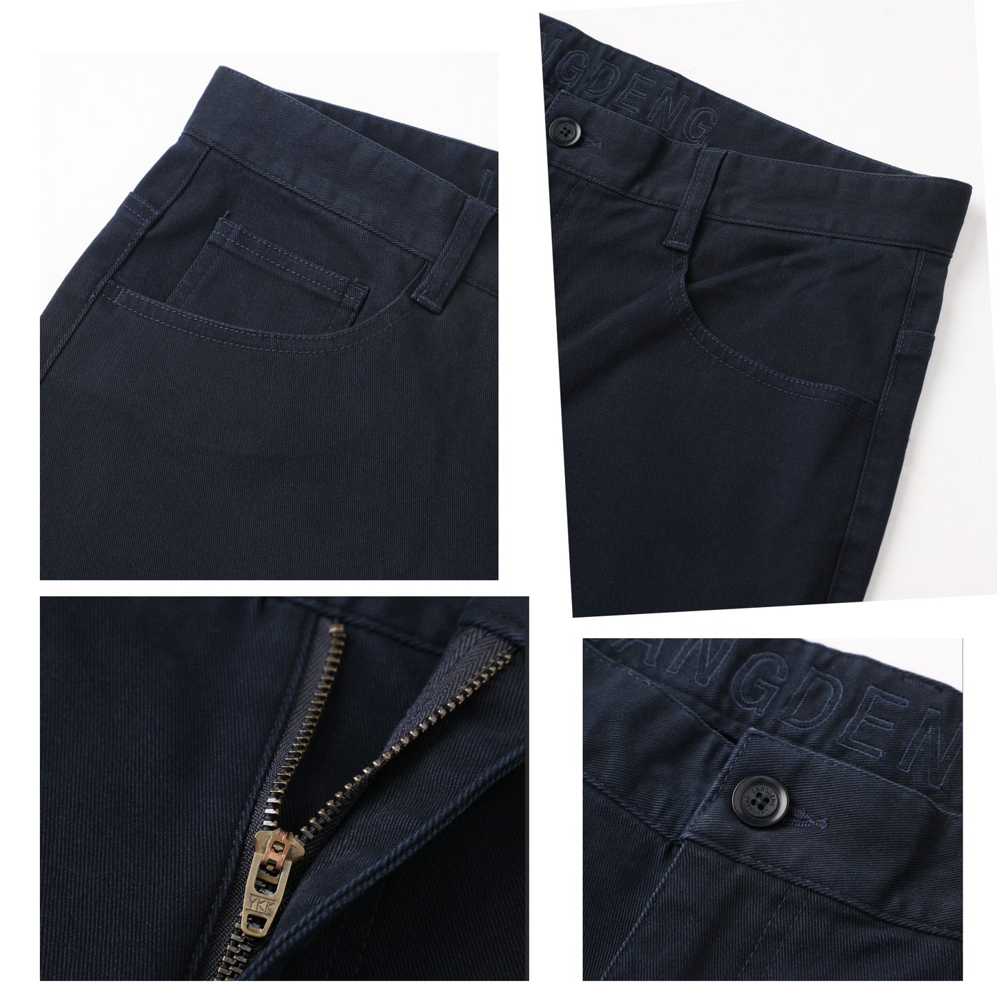 Comodidad para el día a día: pantalones holgados de algodón elástico