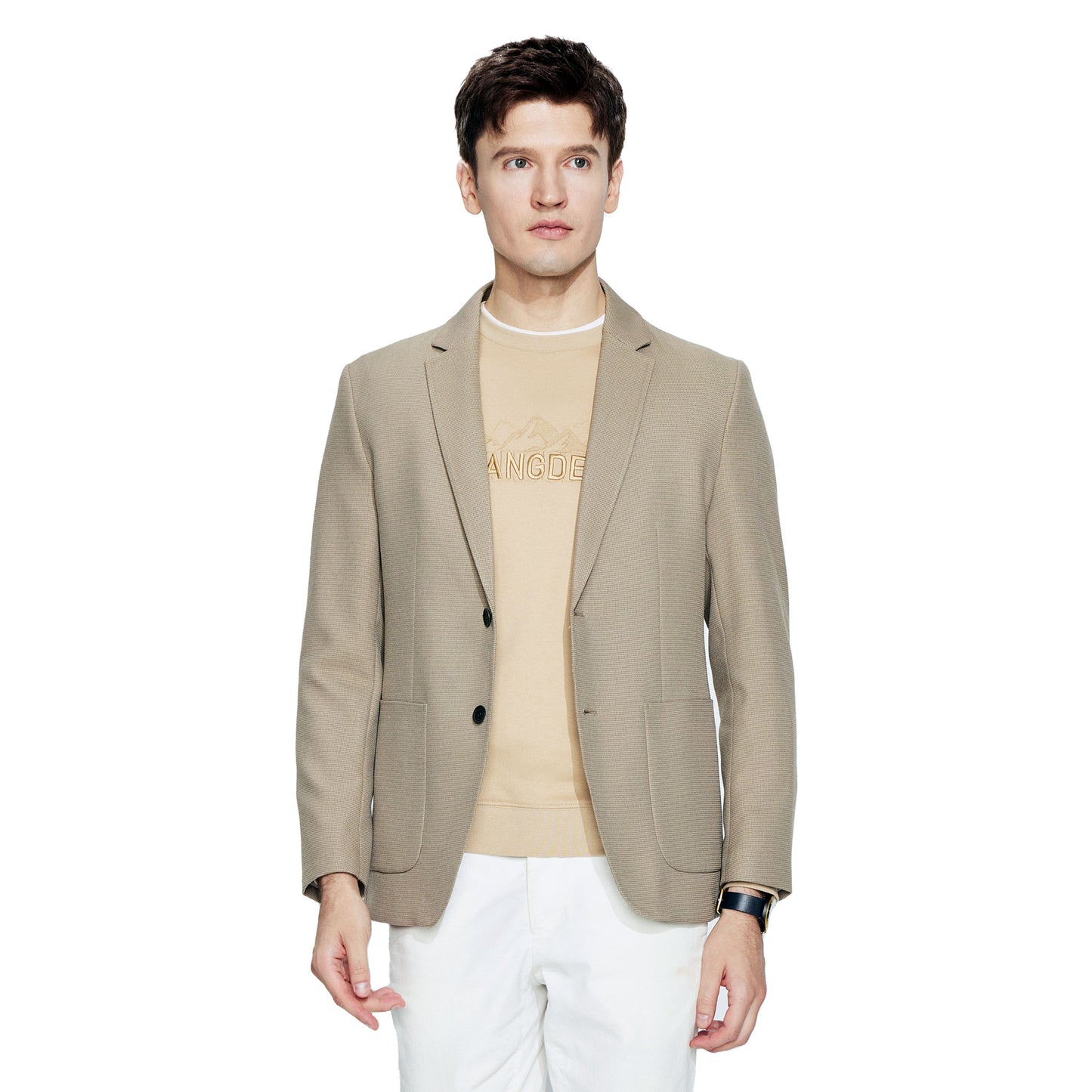 Casual Relaxed Fit Suit Blazer