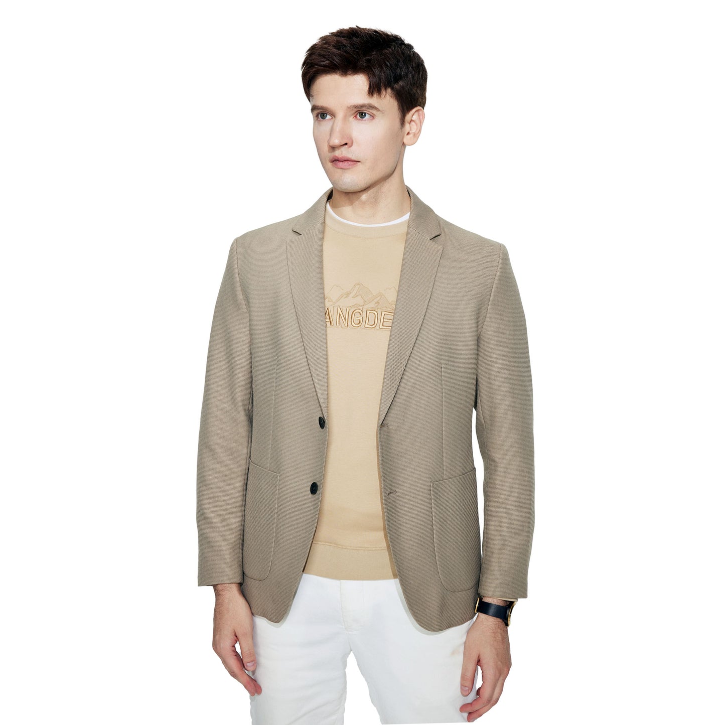 Casual Relaxed Fit Suit Blazer