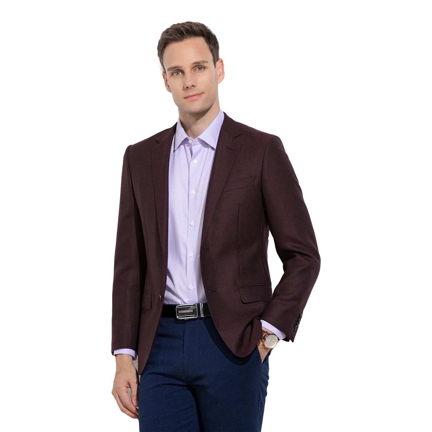 Tailored Wool Business Blazer