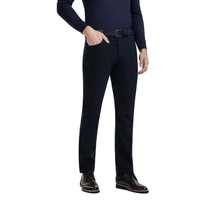 Comodidad para el día a día: pantalones holgados de algodón elástico