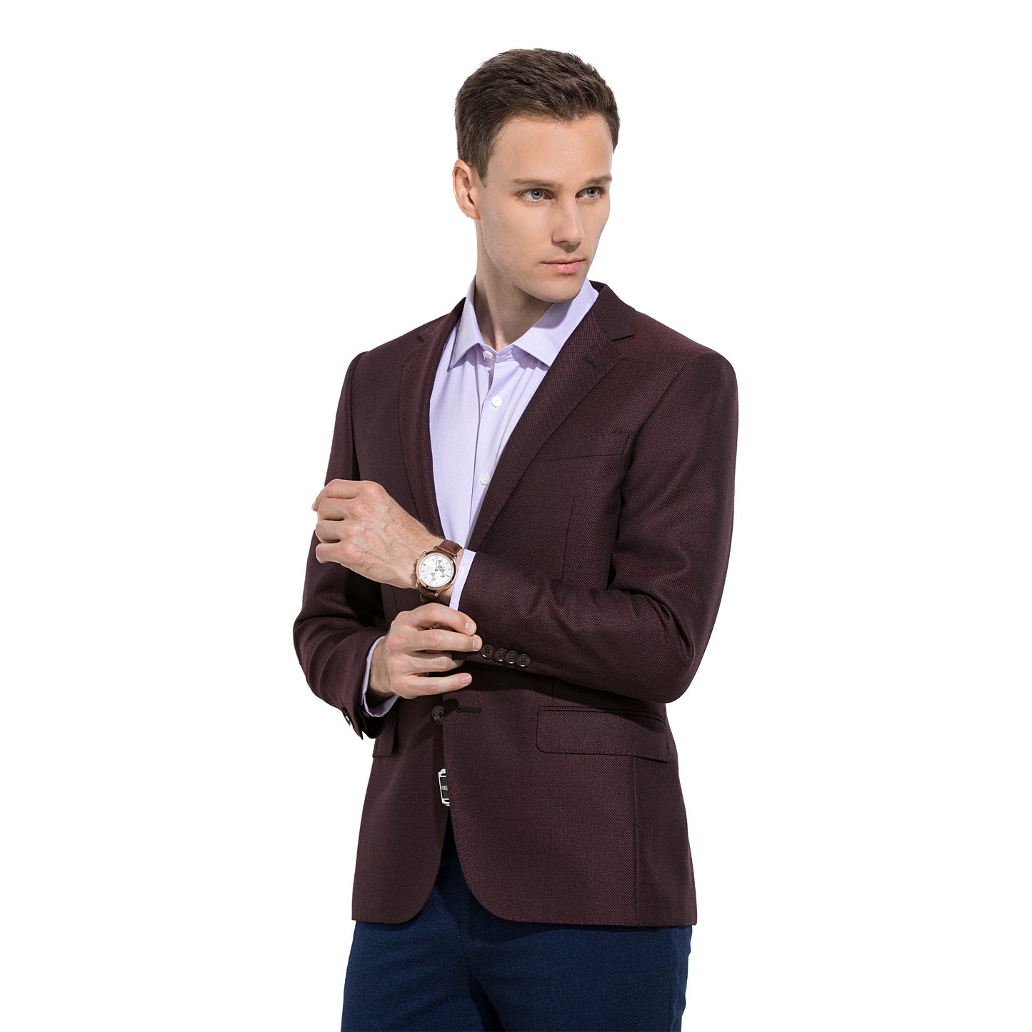 Tailored Wool Business Blazer