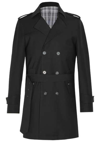 Men’s Trench Coat Series – Tailored Business Outerwear