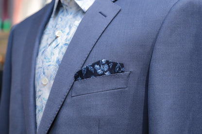 Classic Blue-Grey Business Suit