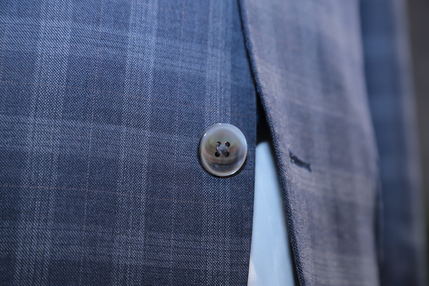 Classic Wool Plaid Business Suit