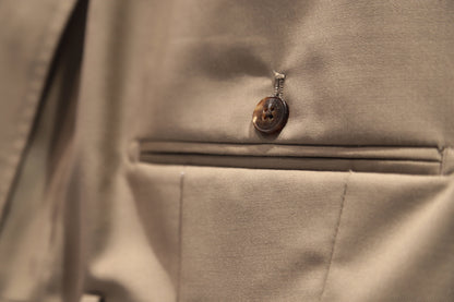 Brown Wool Business Suit