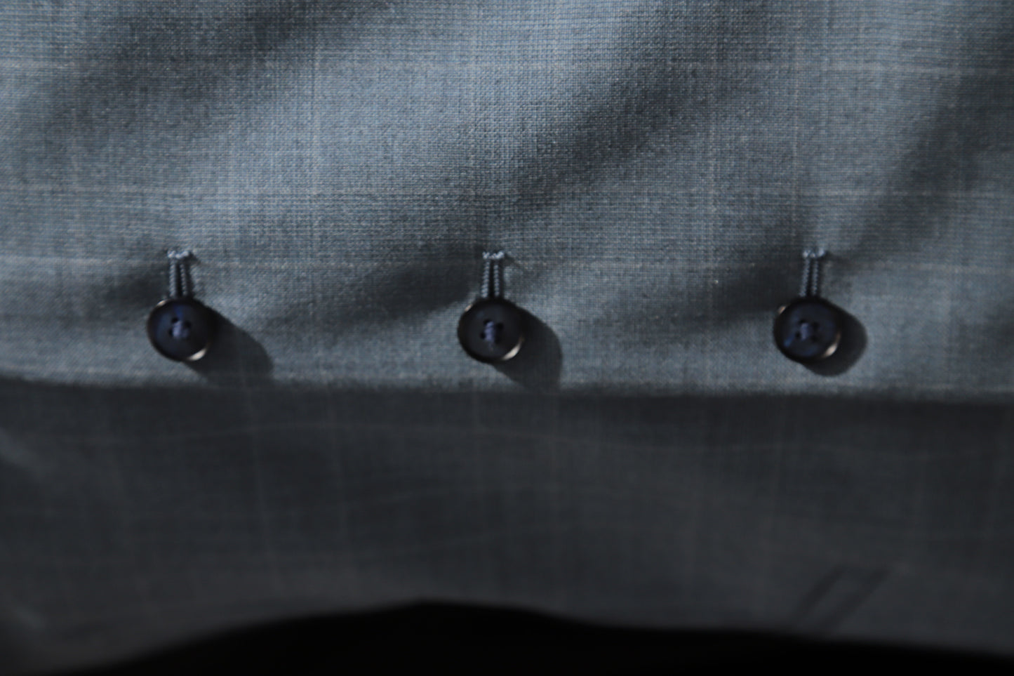 Tonal Windowpane Wool 3-Piece Suit