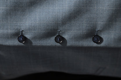 Tonal Windowpane Wool 3-Piece Suit
