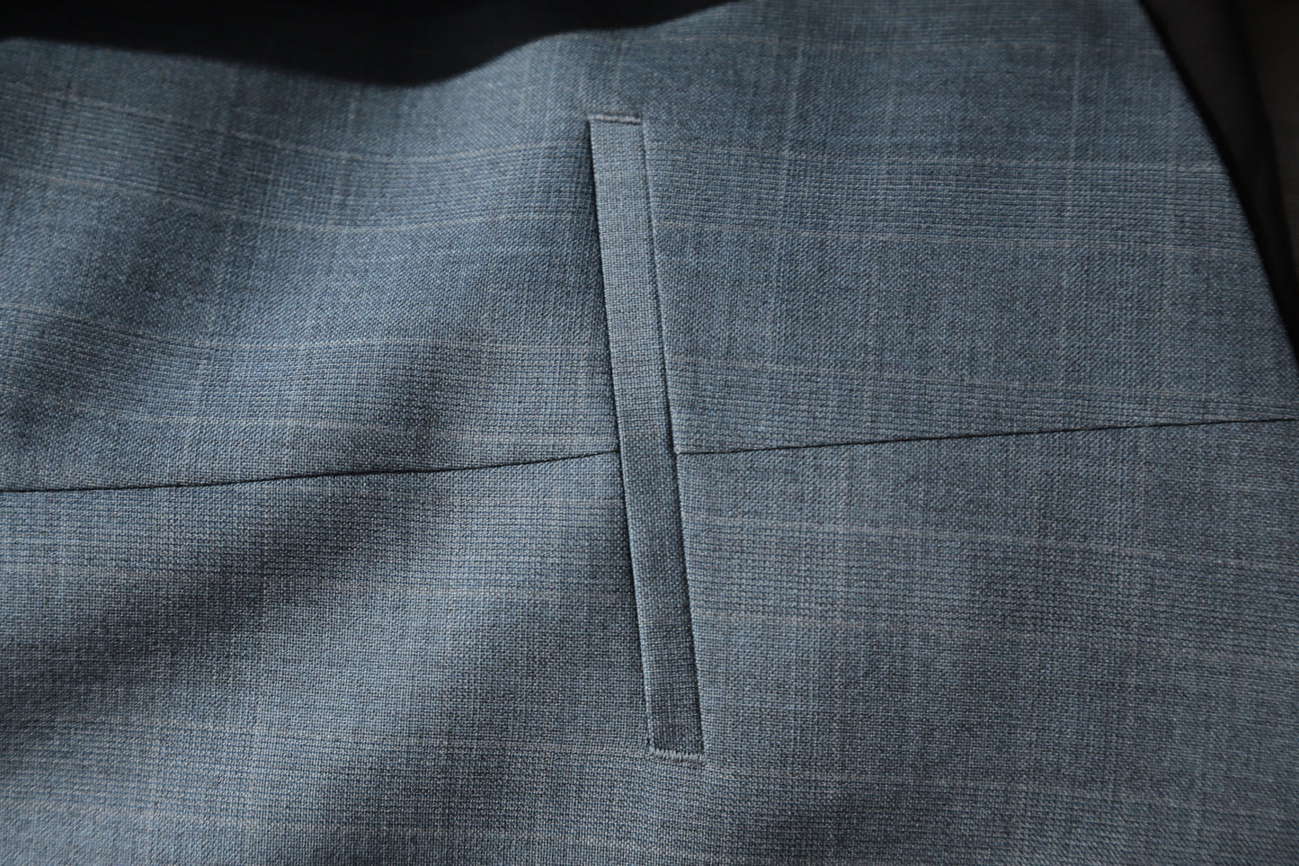 Tonal Windowpane Wool 3-Piece Suit