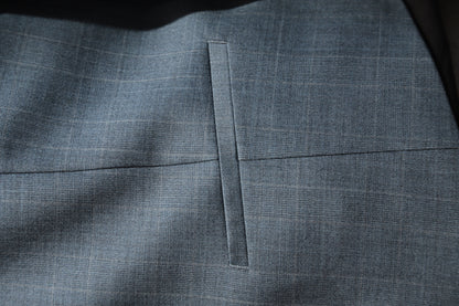 Tonal Windowpane Wool 3-Piece Suit