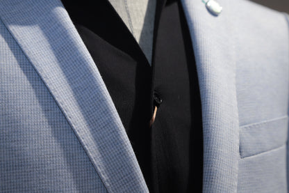 Light Blue Stretch Blazer
