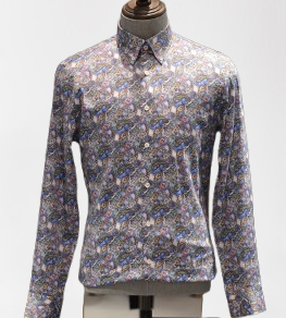 Men’s Printed Cotton Shirt