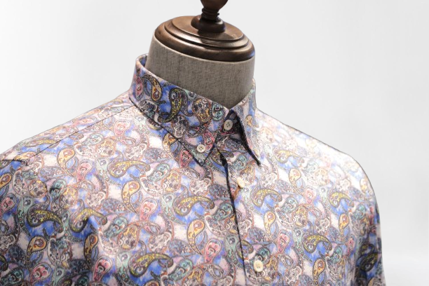 Men’s Printed Cotton Shirt